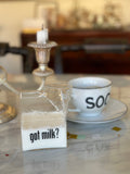 Got Milk? glass carton