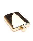 14K GOLD PLATED FLASK