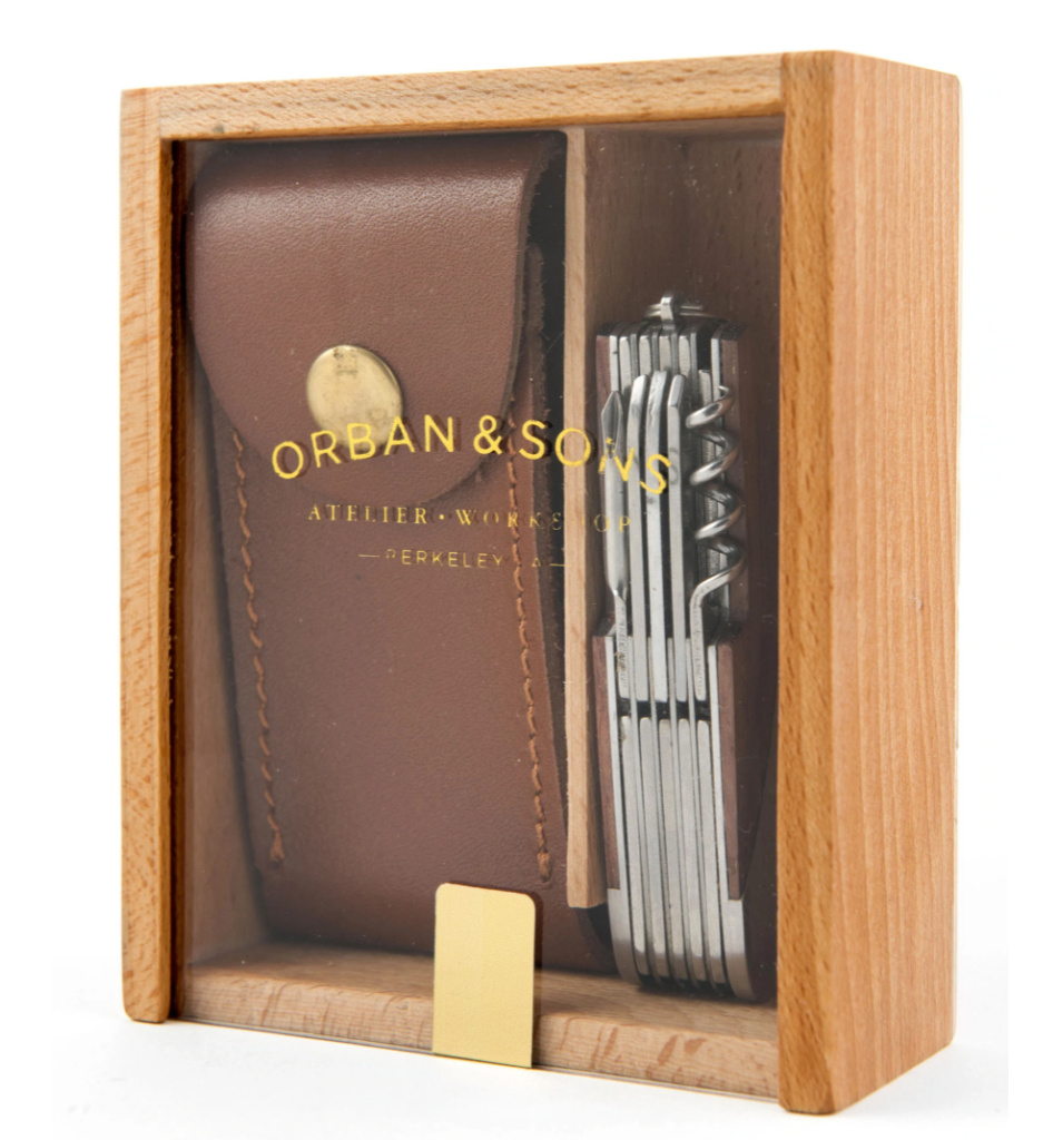 Orban & Sons Corkscrew Multitool and Case