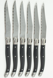 Laguiole Black Knives in Presentation Box (Set of 6)