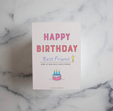 Mad Lib Birthday Card Pack